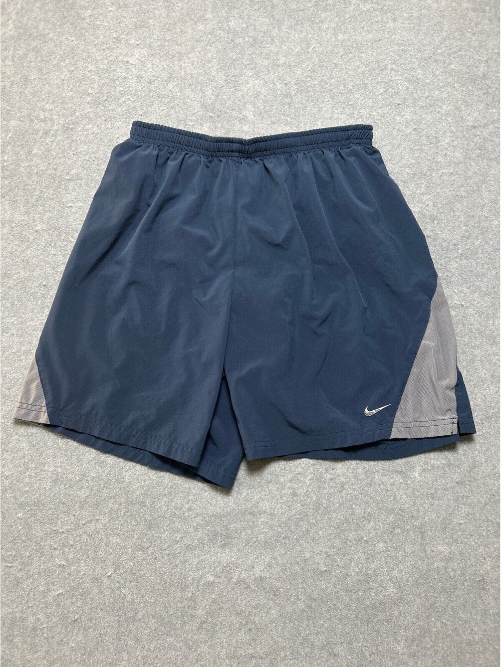 Nike Dri-FIT Running Shorts Mens Medium Blue Gray Athletic Training Gym